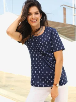 T-shirt à manches courtes superbes nervures