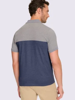 T-shirt à manches courtes tout en contraste
