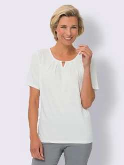 T-shirt à manches courtes viscose douce et fluide