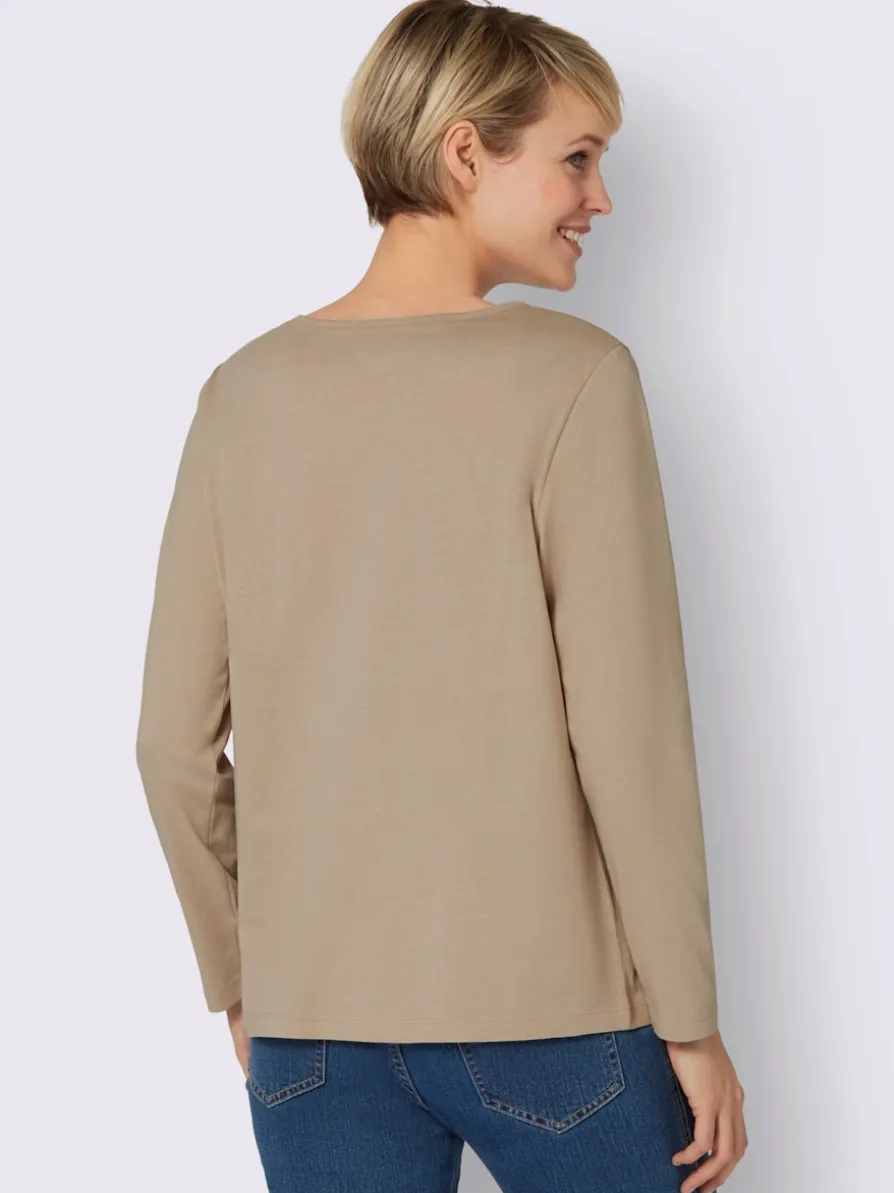 T-shirt à manches longues imprimé