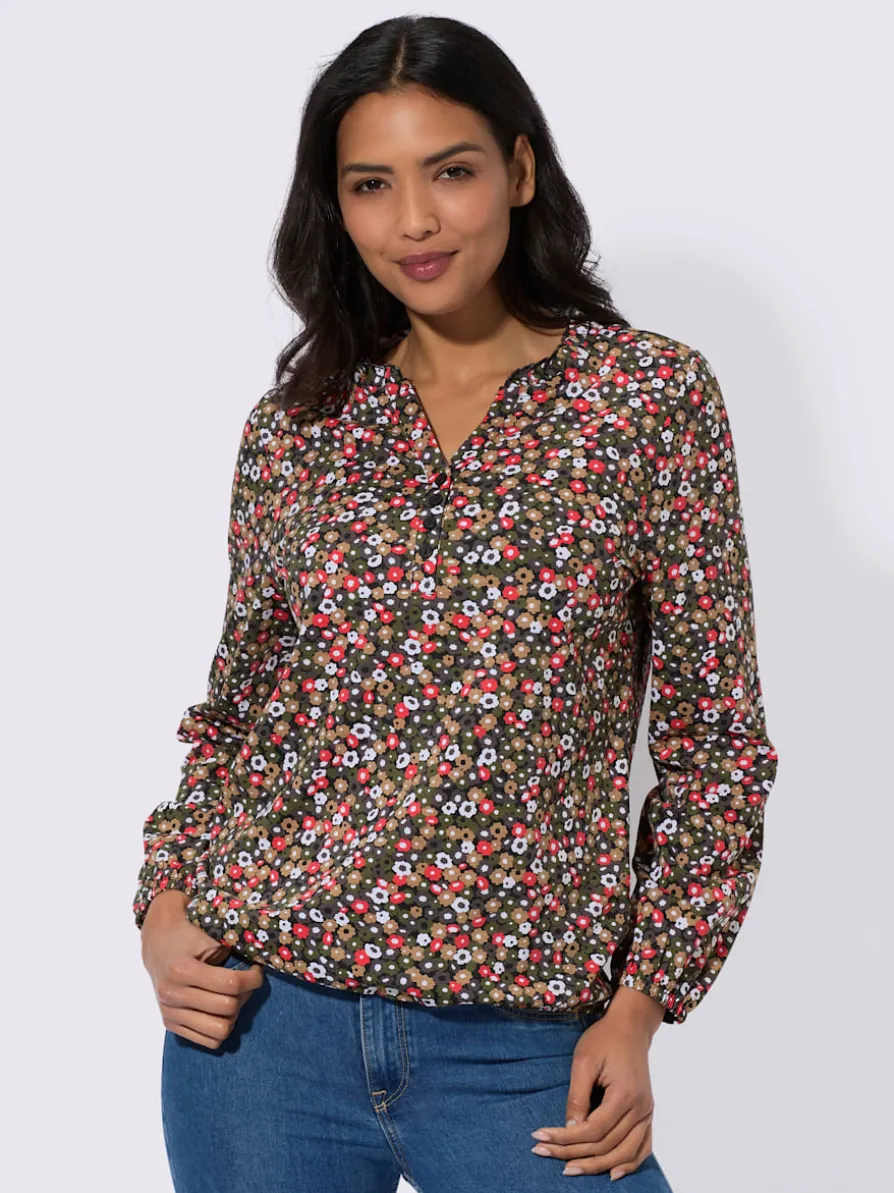 T-shirt à manches longues pur coton
