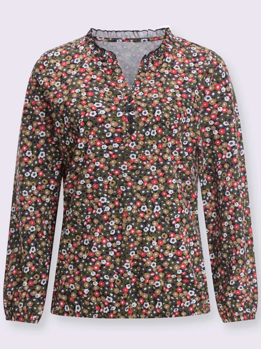 T-shirt à manches longues pur coton