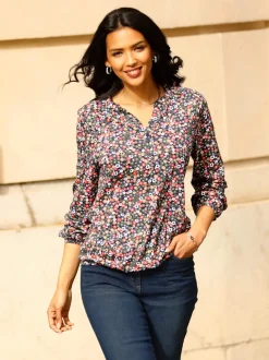 T-shirt à manches longues pur coton