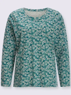 T-shirt à manches longues pur coton