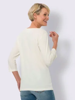 T-shirt à manches 3/4 lot de 2
