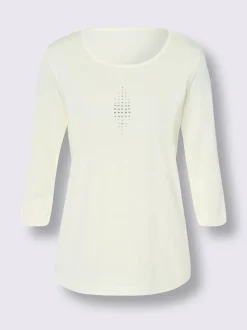 T-shirt à manches 3/4 lot de 2