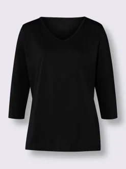 T-shirt à manches 3/4 manches 3/4 mode