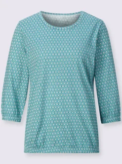 T-shirt à manches 3/4 pur coton