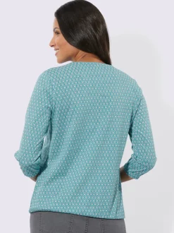 T-shirt à manches 3/4 pur coton