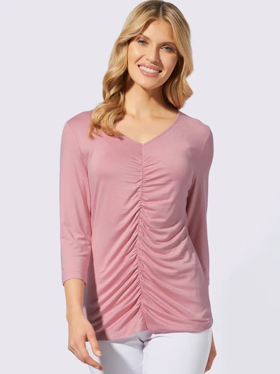 T-shirt à manches 3/4 95% viscose