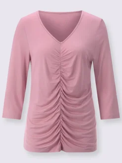 T-shirt à manches 3/4 95% viscose