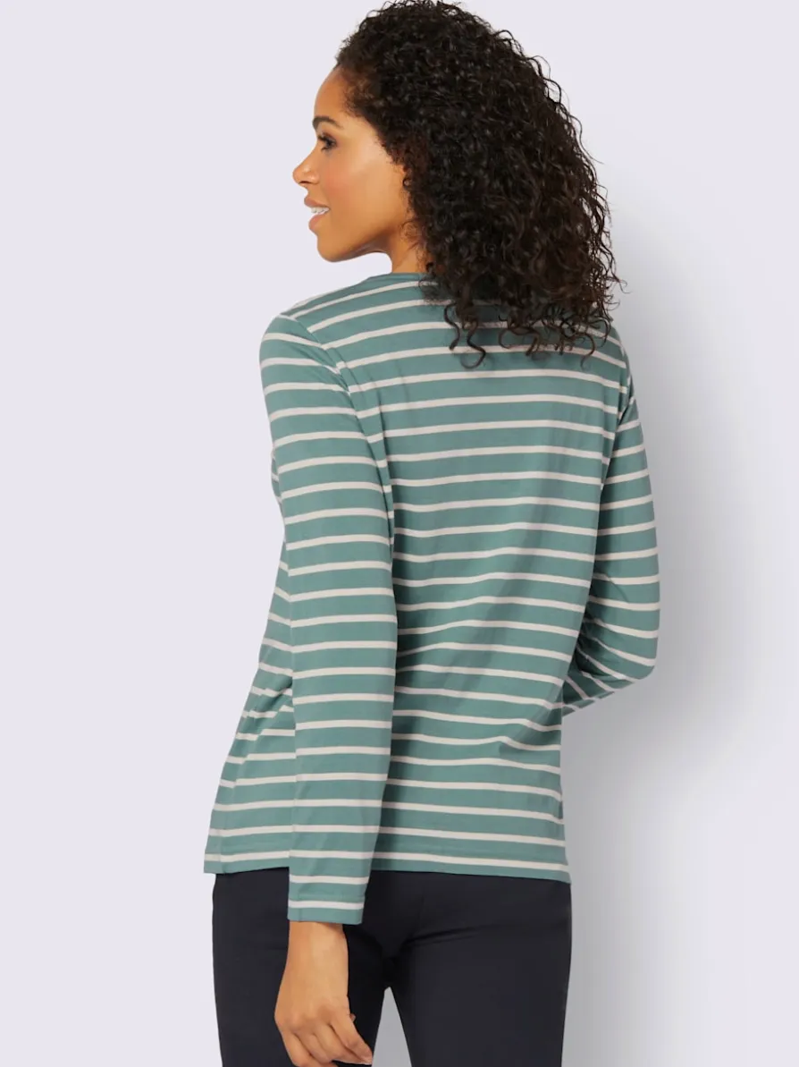 T-shirt rayé 50% coton