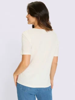 T-shirt traditionnel motif floral