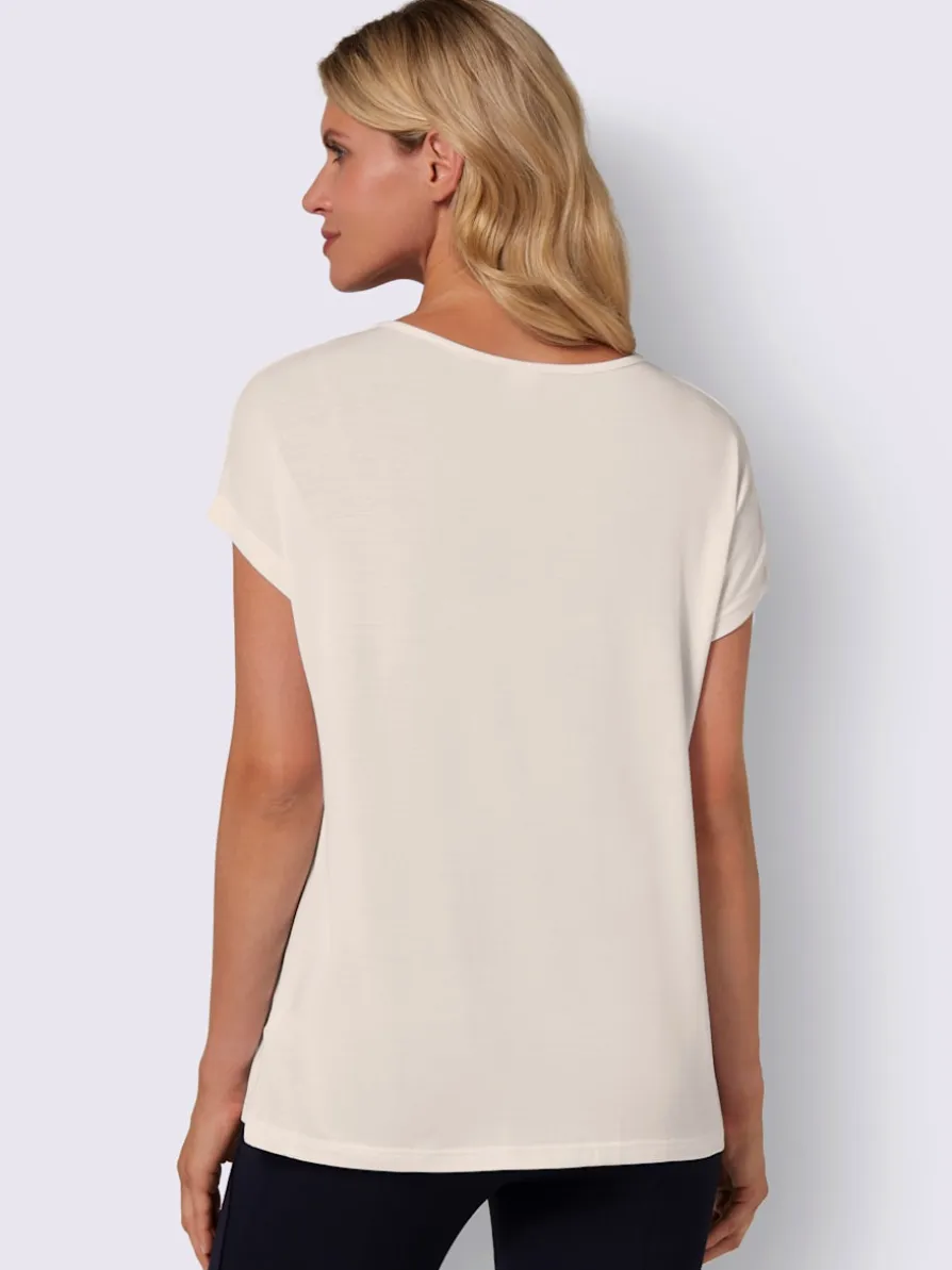 T-shirt viscose douce et fluide