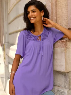 Tunique viscose douce et fluide