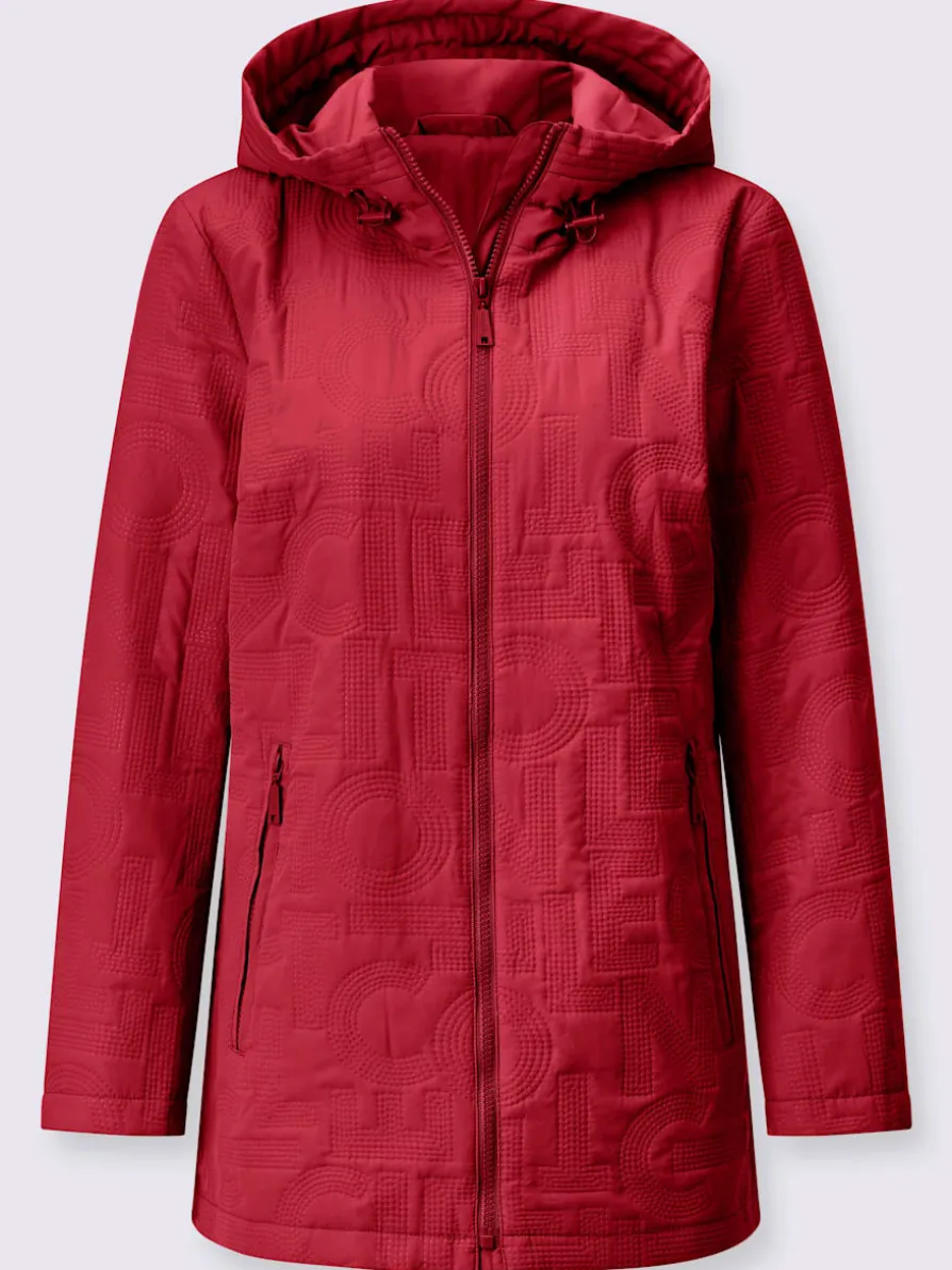 Veste aspect gaufré