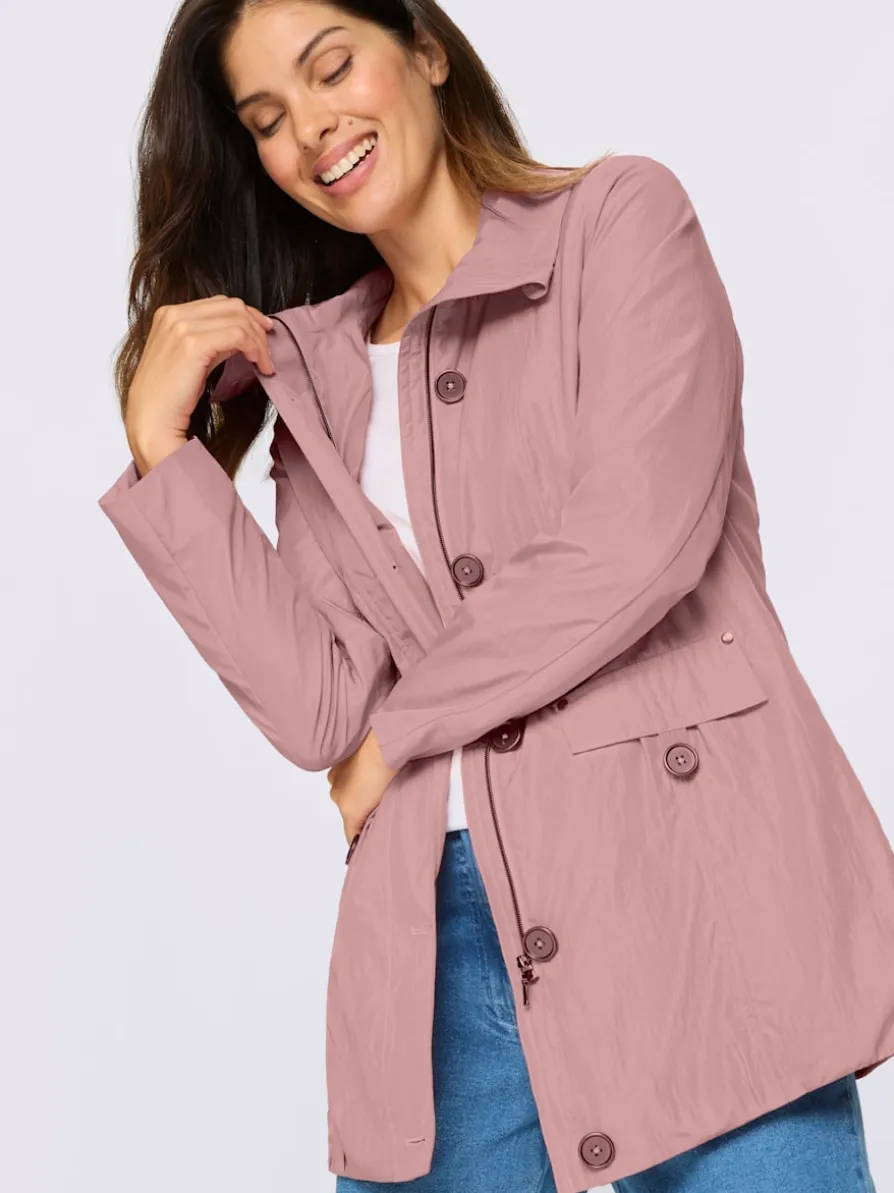 Veste aspect plissé