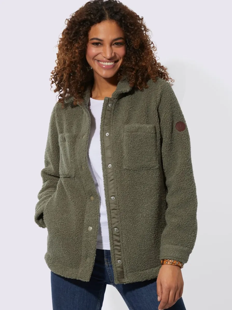 Veste blazer ultra-doux et chaud