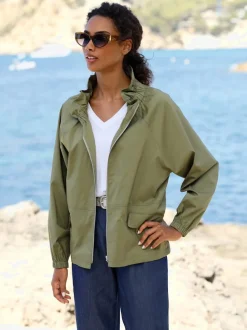 Veste chemisier col montant tendance