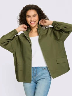 Veste chemisier col montant tendance