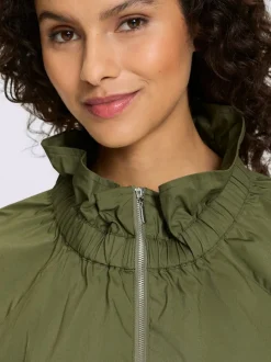 Veste chemisier col montant tendance