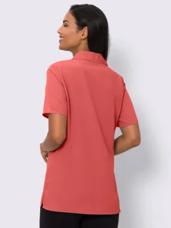 Veste chemisier col à revers élégant