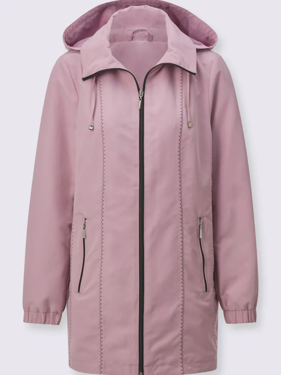 Veste de mi-saison capuche amovible