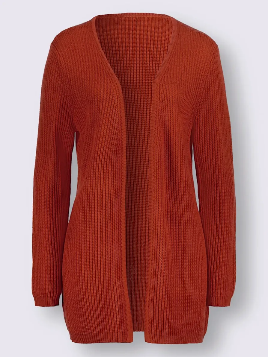 Veste en tricot coupe ouverte