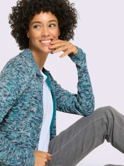 Veste en tricot fermeture à glissière