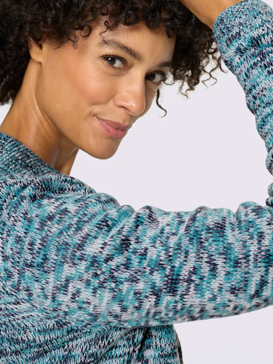 Veste en tricot fermeture à glissière