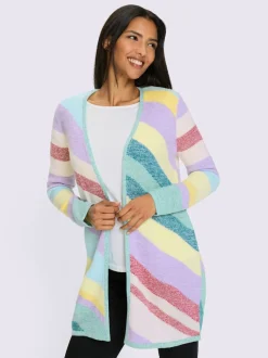 Veste en tricot longueur mode