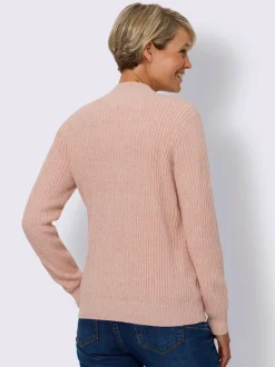 Veste en tricot poches raglan