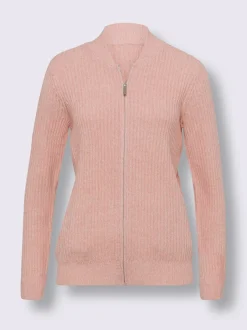 Veste en tricot poches raglan