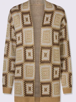 Veste en tricot superbe tricot jacquard