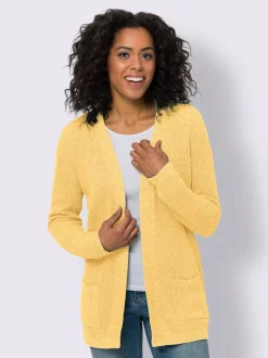 Veste en tricot tricot chiné