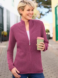 Veste en tricot très facile à entretenir