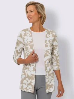 Veste légère coupe longue affinante