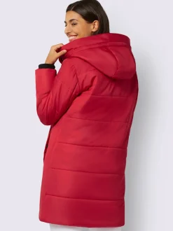 Veste longue doublure et garnissage chaud