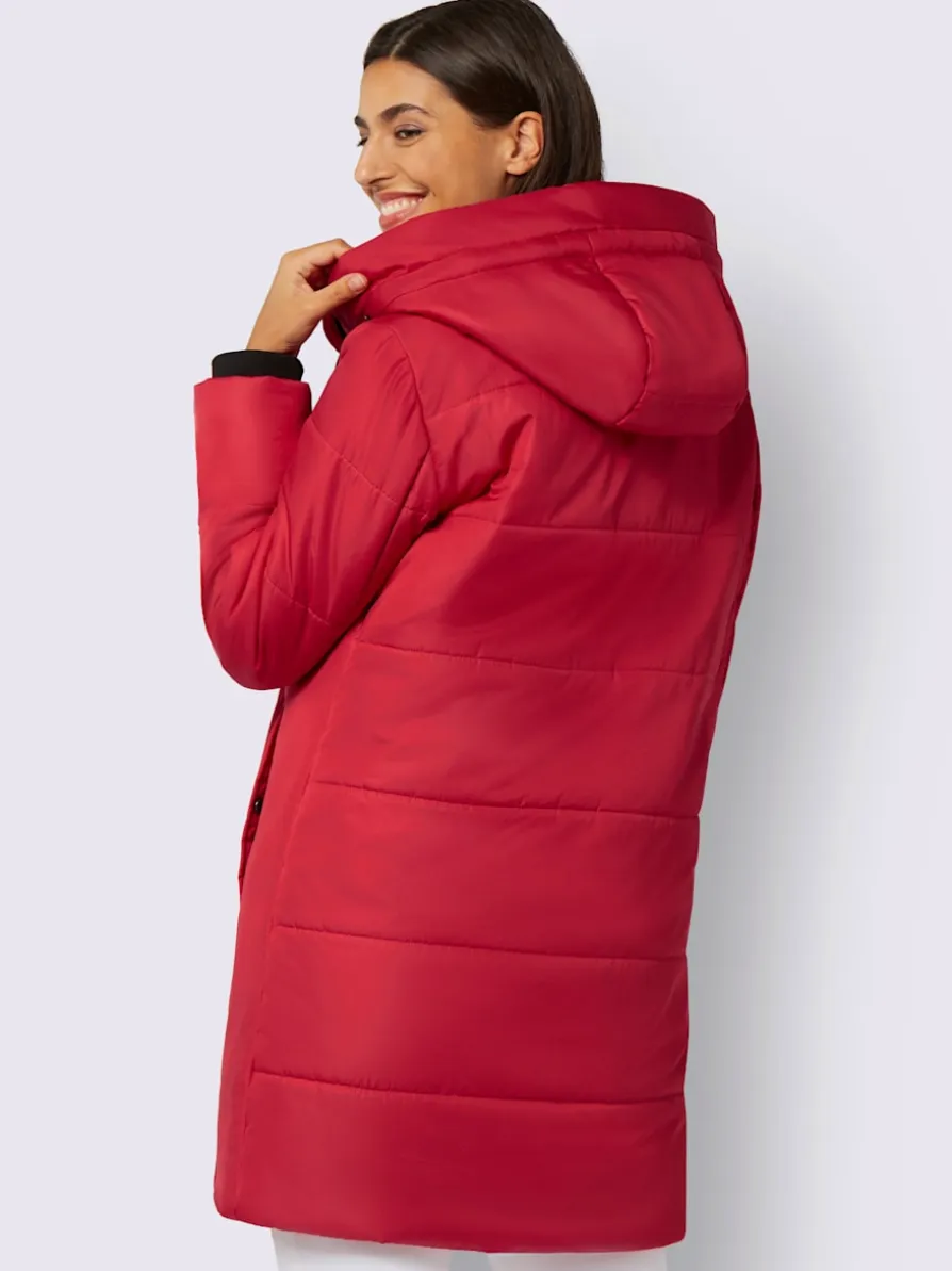 Veste longue doublure et garnissage chaud