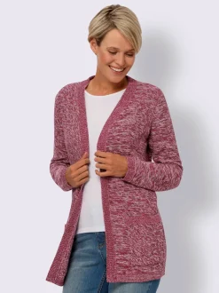 Veste longue en tricot coupe longue affinante