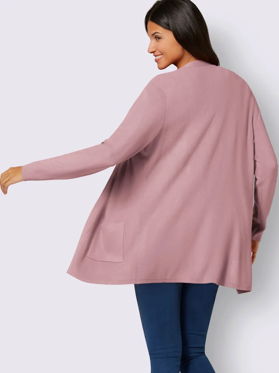 Veste longue en tricot 80% viscose
