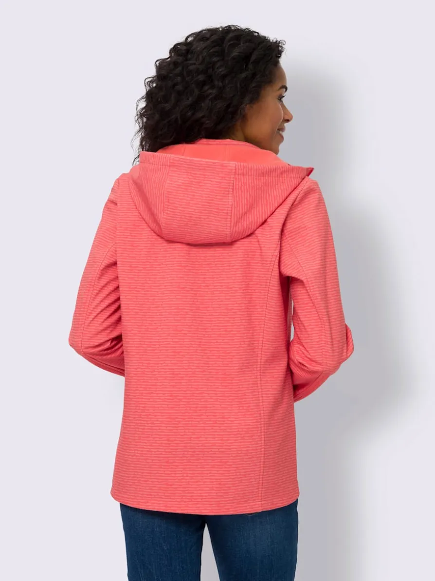 Veste softshell intérieur doux gratté